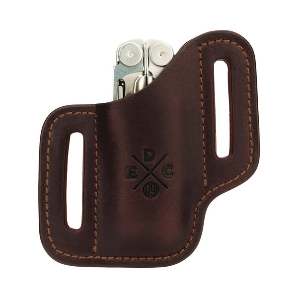 Leather Sheath for S/M Multitool & Easy-Slide Belt Attachment